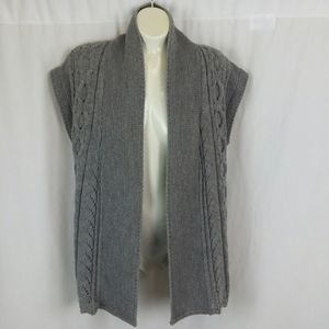 American Raglie Cardigan, Gray, Medium